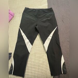 Nike Black and Gray Leggings